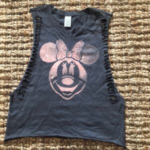 Custom Minnie Mouse disney top girls